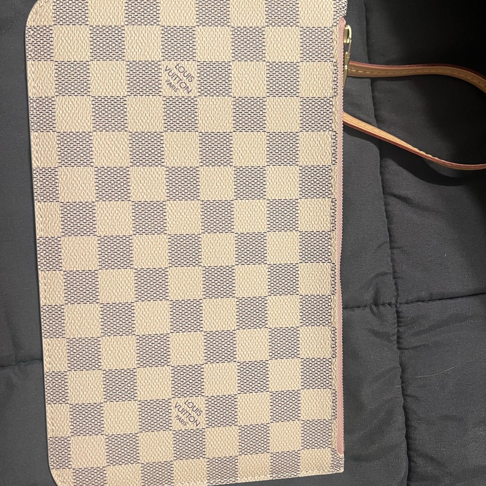 Louis Vuitton Damier Azur Pouch w/ Wrist Strap